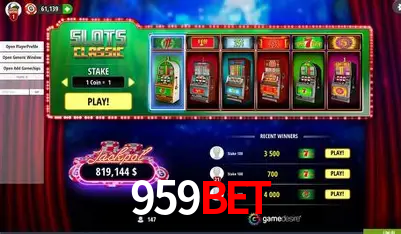 Descubra a Magia dos Jogos de Arcade no 959BET